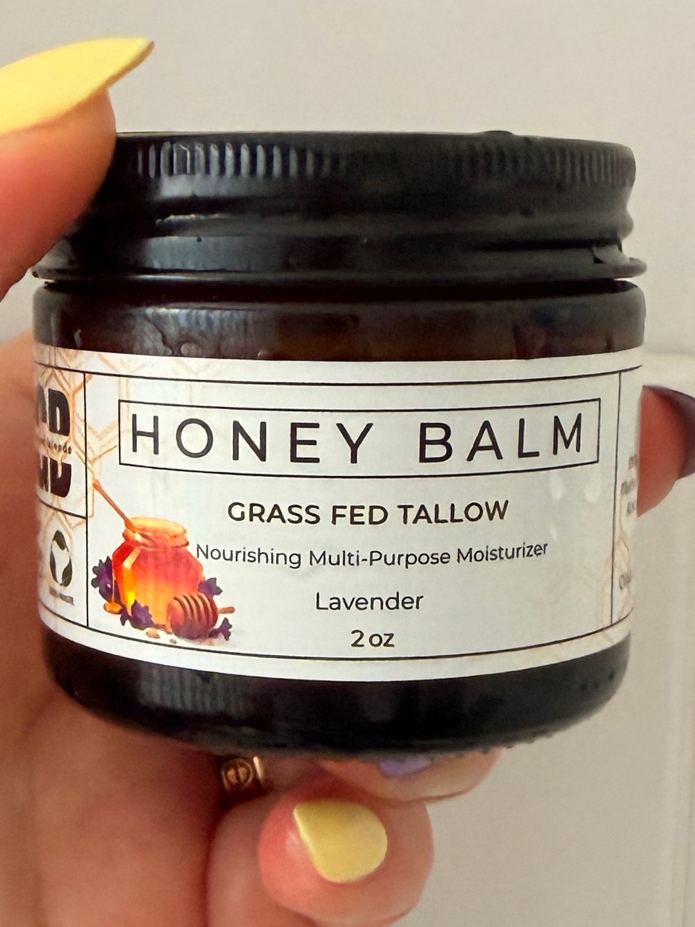 RGB Really Good Blends GrassFed Tallow Lavender Balm Nourishing Skin Moisturizer